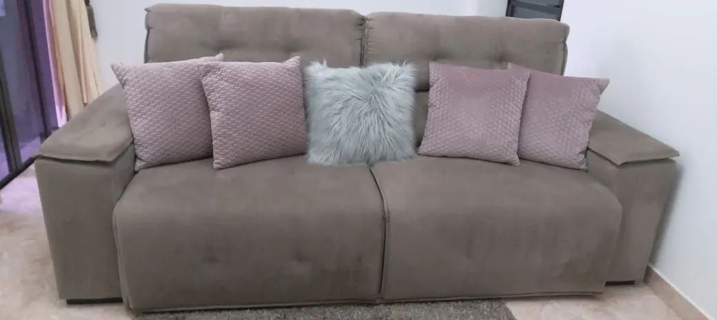 SOFÁ RETRÁTIL RECLINÁVEL 