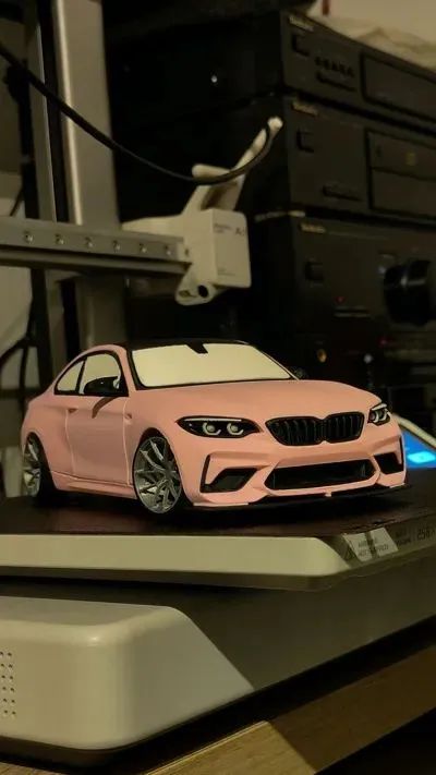 Miniatura Bmw M2 Competition Escala 1:24 - Impressão 3D - Foto 3