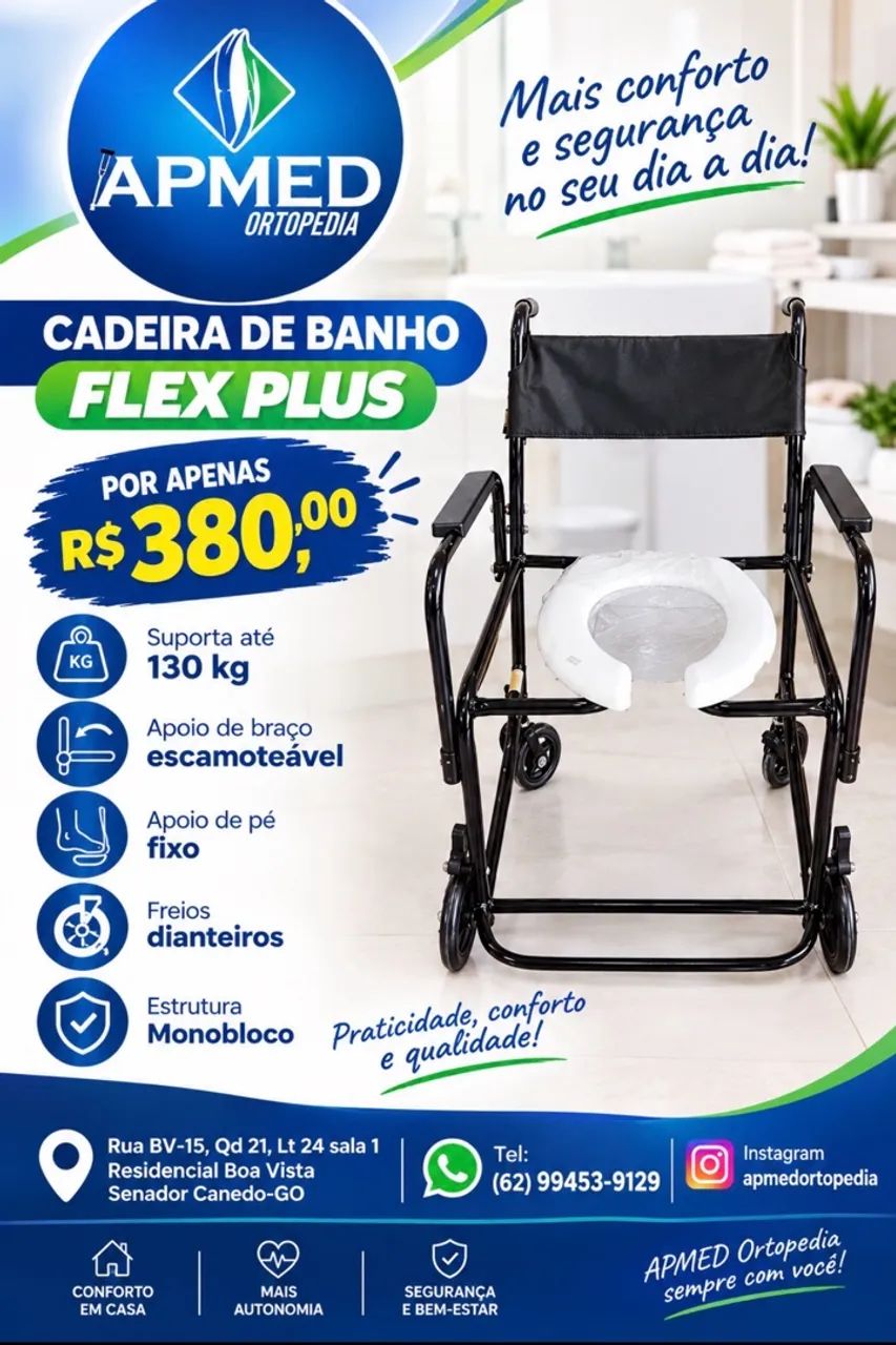 Cadeira de banho  - Foto 2