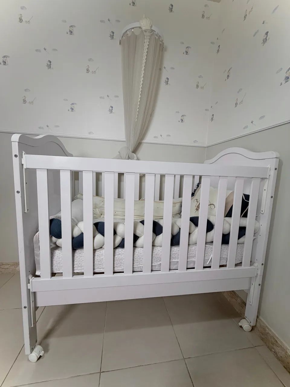 Berço e cortinado - Foto 5