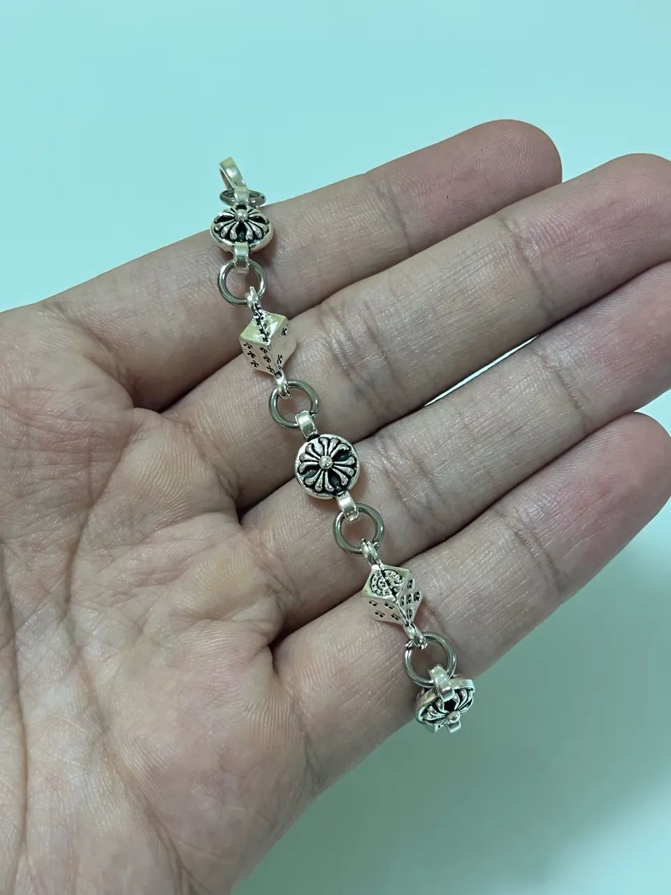 Pulseira Chrome Hearts Dice - Foto 2