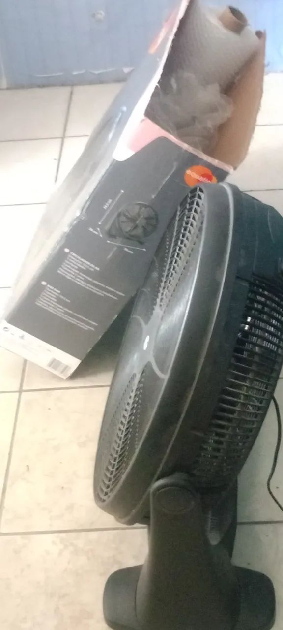 Circulador De Ar Turbo Ventilador 50cm 150w 127v - Black - Equation - Foto 3