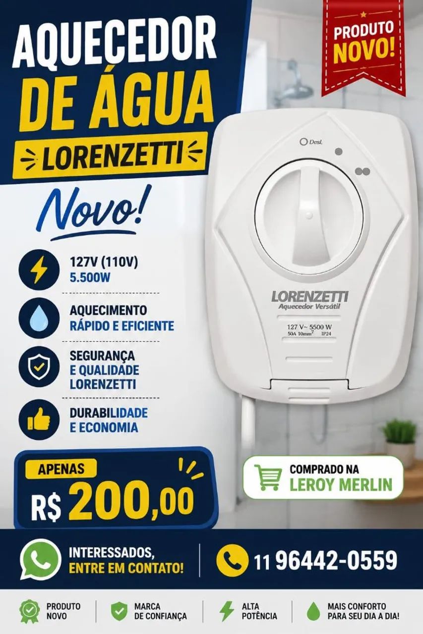 Aquecedor de água 