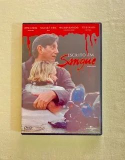 DVD do filme Escrito em Sangue                                                            