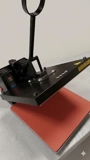  Prensa Térmica de Sublimação DEKO 38x38cm - OPORTUNIDADE - Foto 3