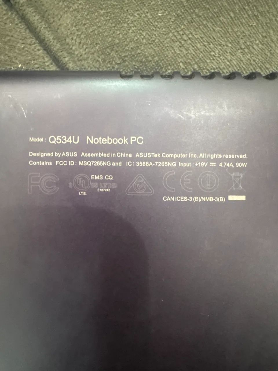 Notebook Asus core i7  - Foto 4