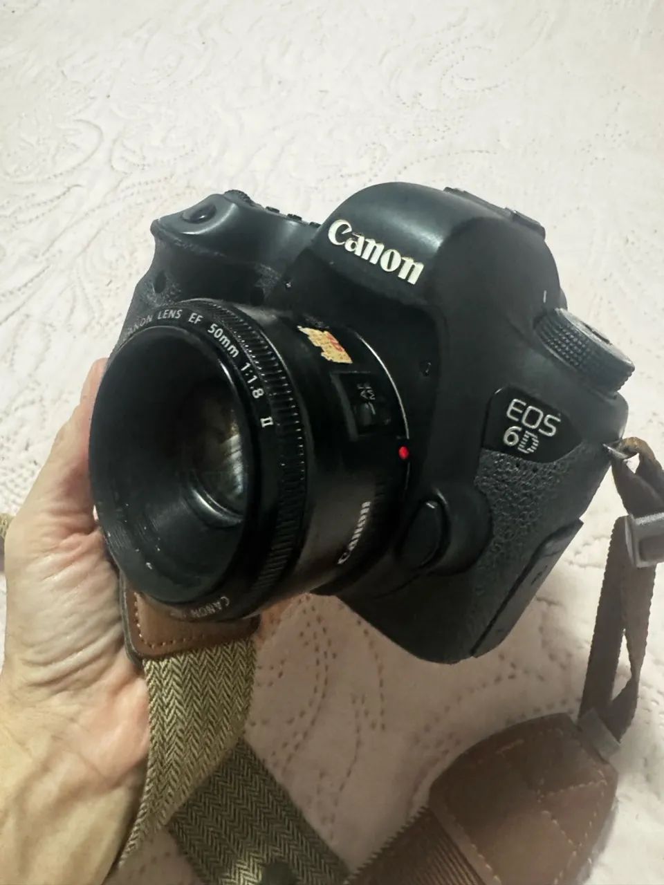 Kit câmera Canon Full frame + lente 