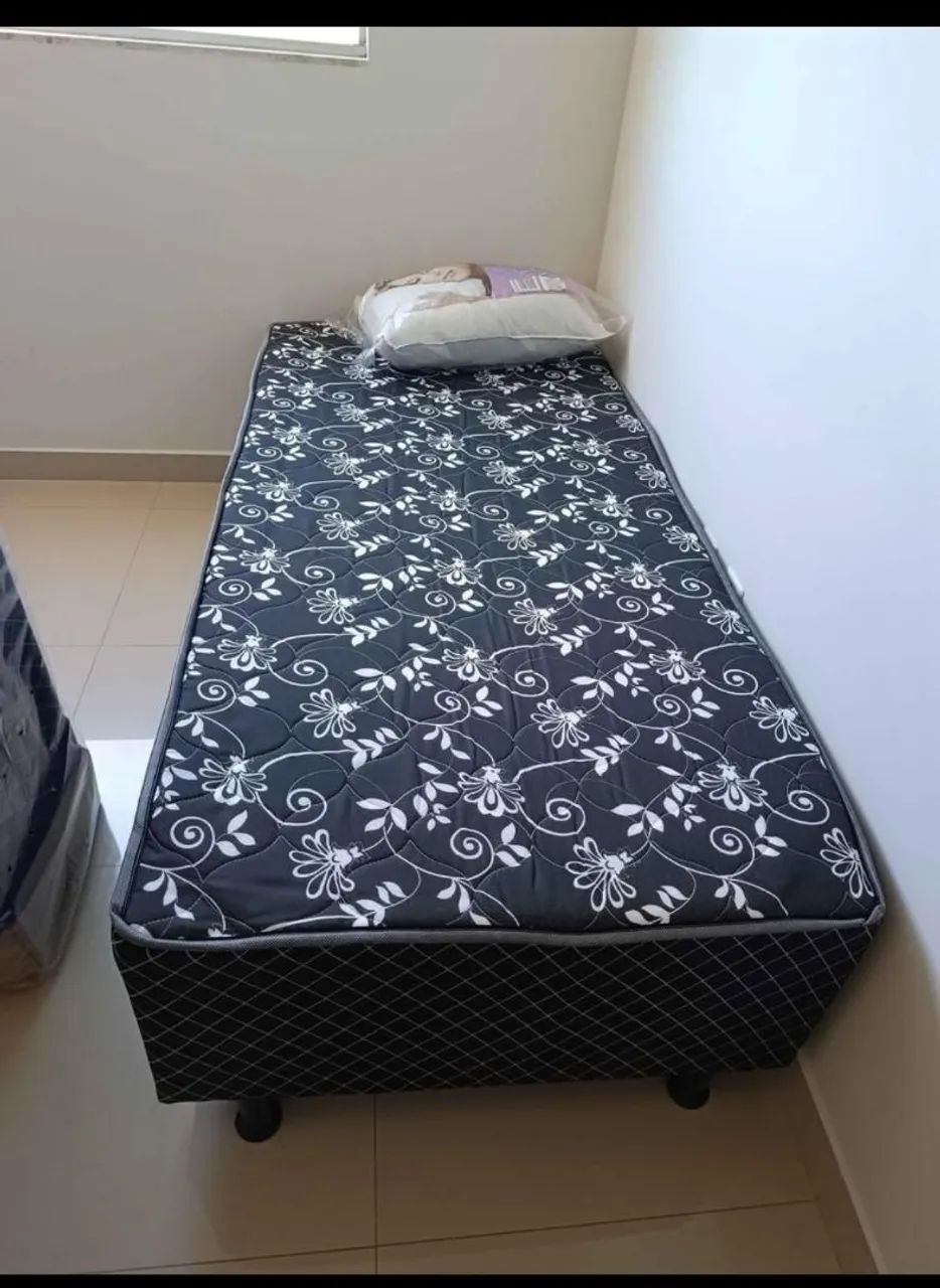 Cama box solteiro D28 entrega imediata  - Foto 3
