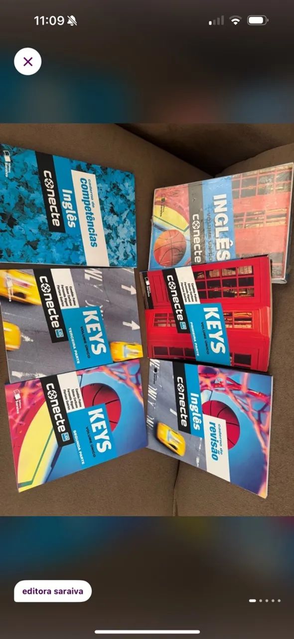 Livros de inglês conecte