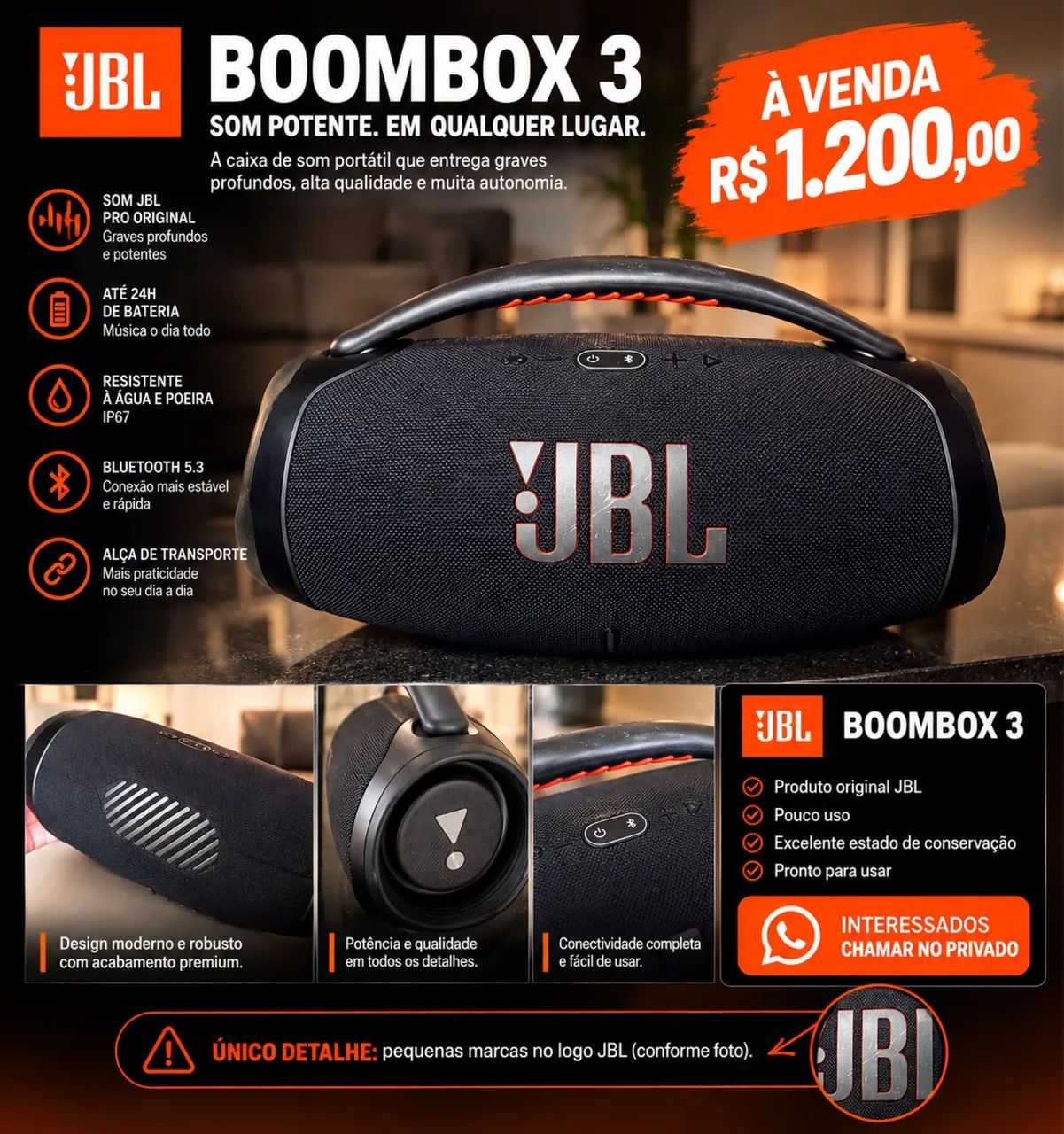 VENDO BOMBOOX 3 