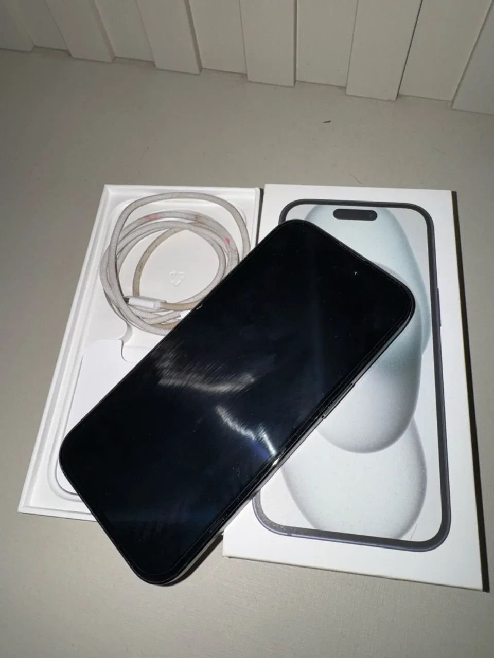 iphone 15 preto 128 gb usado - Foto 4