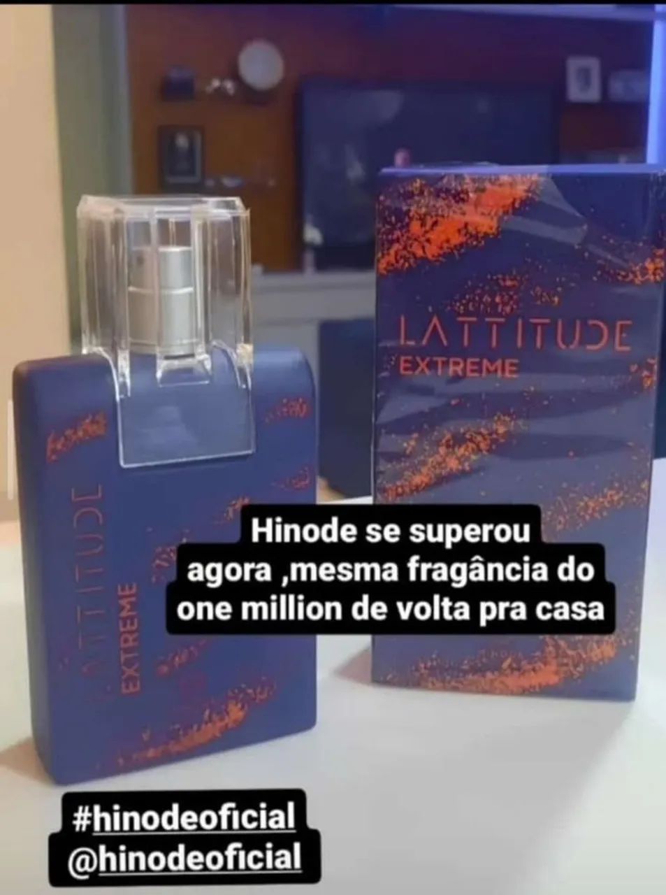 Perfume Lattitude Extreme Hinode 100ml | Inspiração 1 Million com Preço mais em conta