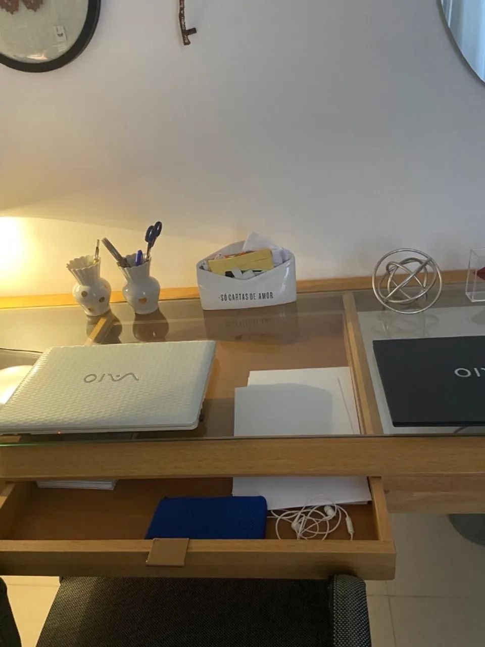 Mesa de escritório madeira  - Foto 2
