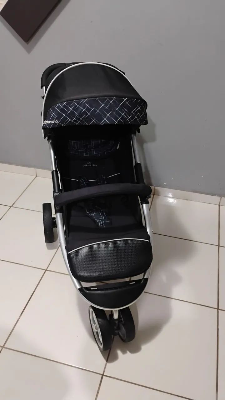 Carrinho de bebê em alumínio  - Foto 4