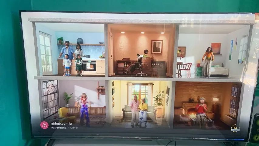 TV SMART 50 POLEGADAS 4K BORDA INFINITA NO PLASTICO  - Foto 3