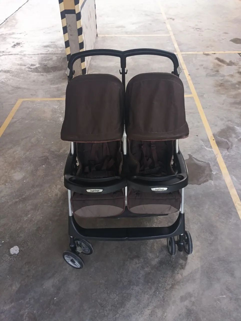 Carrinho Peg-Pérego - Duplo Aria para Gêmeos  - Foto 3