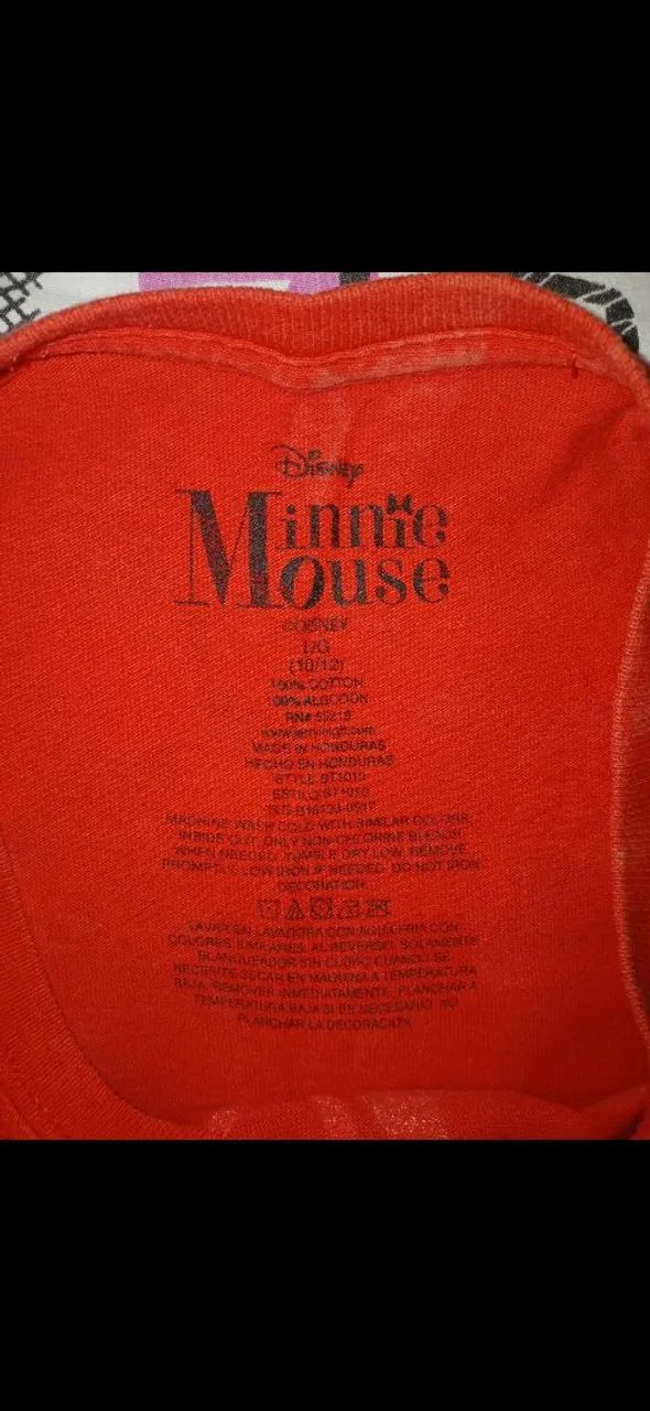 Camiseta Minnie Vermelha - Foto 3