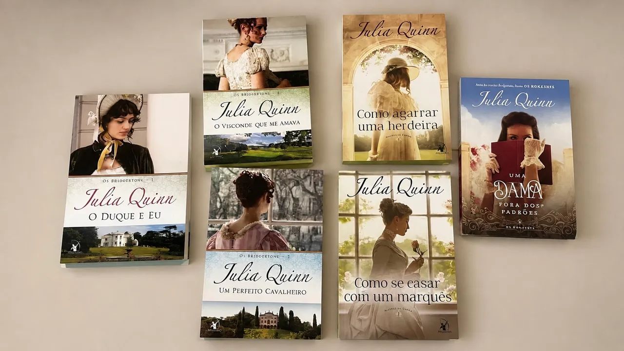 Livros Julia Quinn - Romances de Época | R$ 25 cada