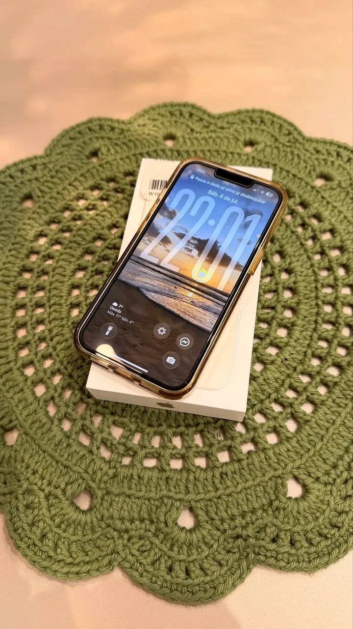 iPhone 13 Branco 256gb - Foto 5