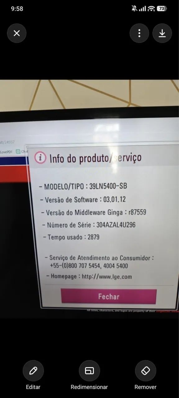 Tv 39 polegadas 