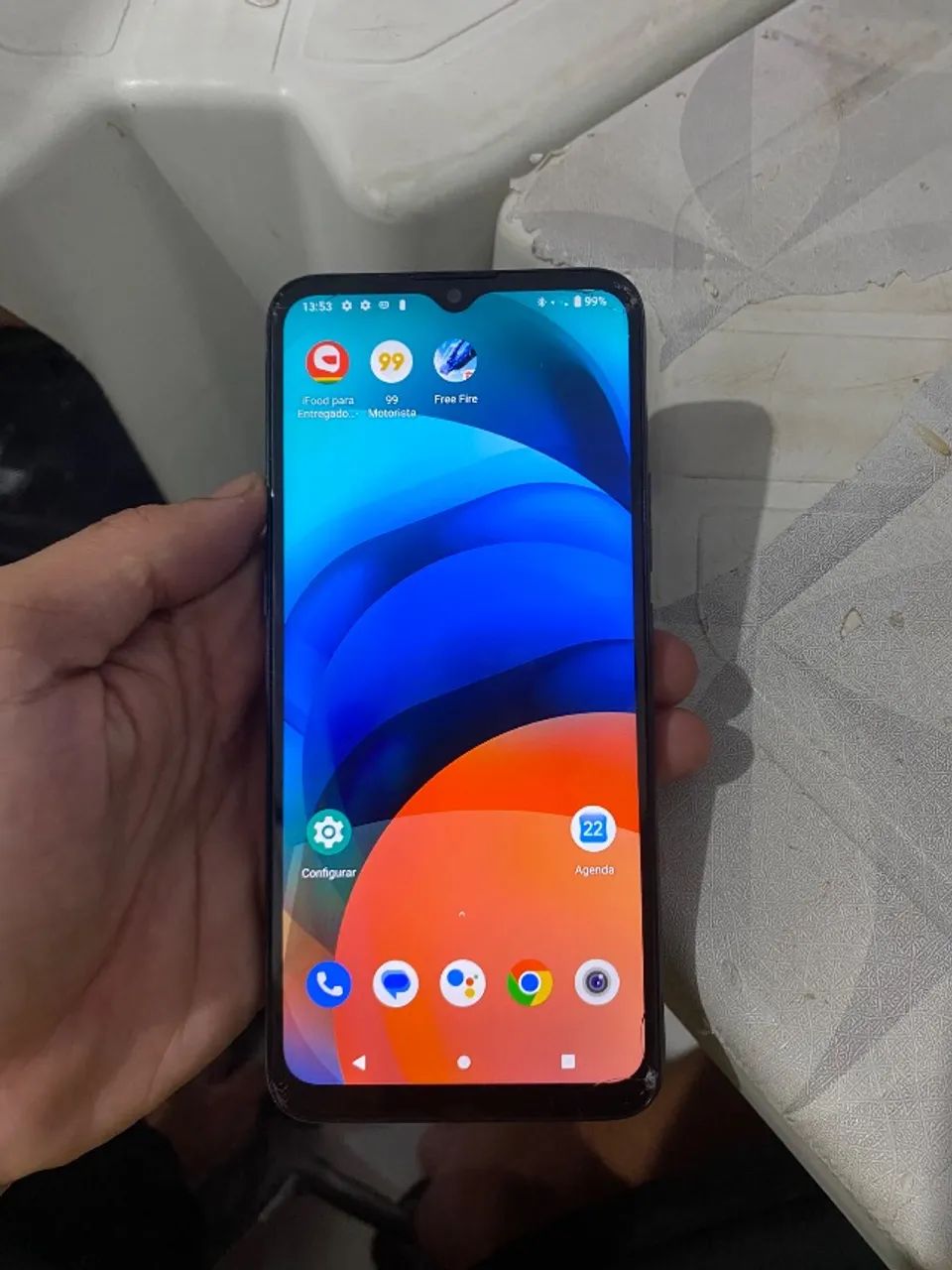 Celular moto E 
