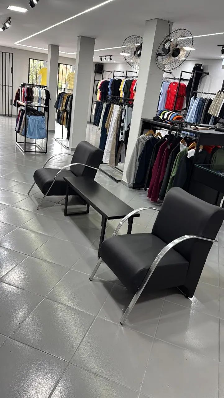 Poltronas Para Ambientes Comercial Tecido e residencial  - Foto 4