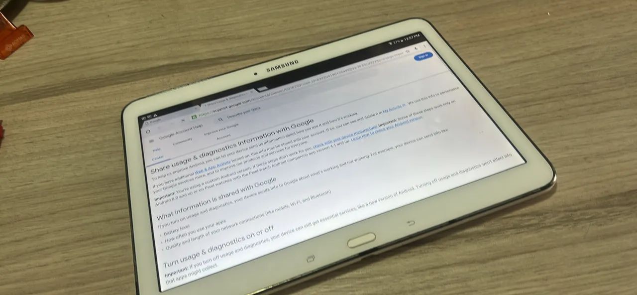 Tablet Samsung 16gb importado   500,00 - Foto 3