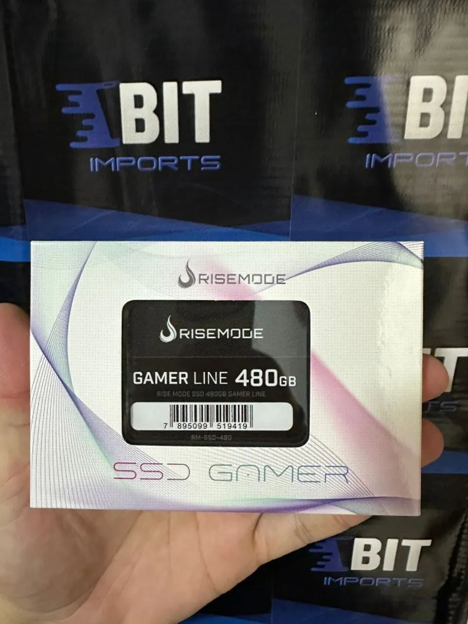 SSD 480GB RiseMode | Sata 3 | Novo Lacrado |