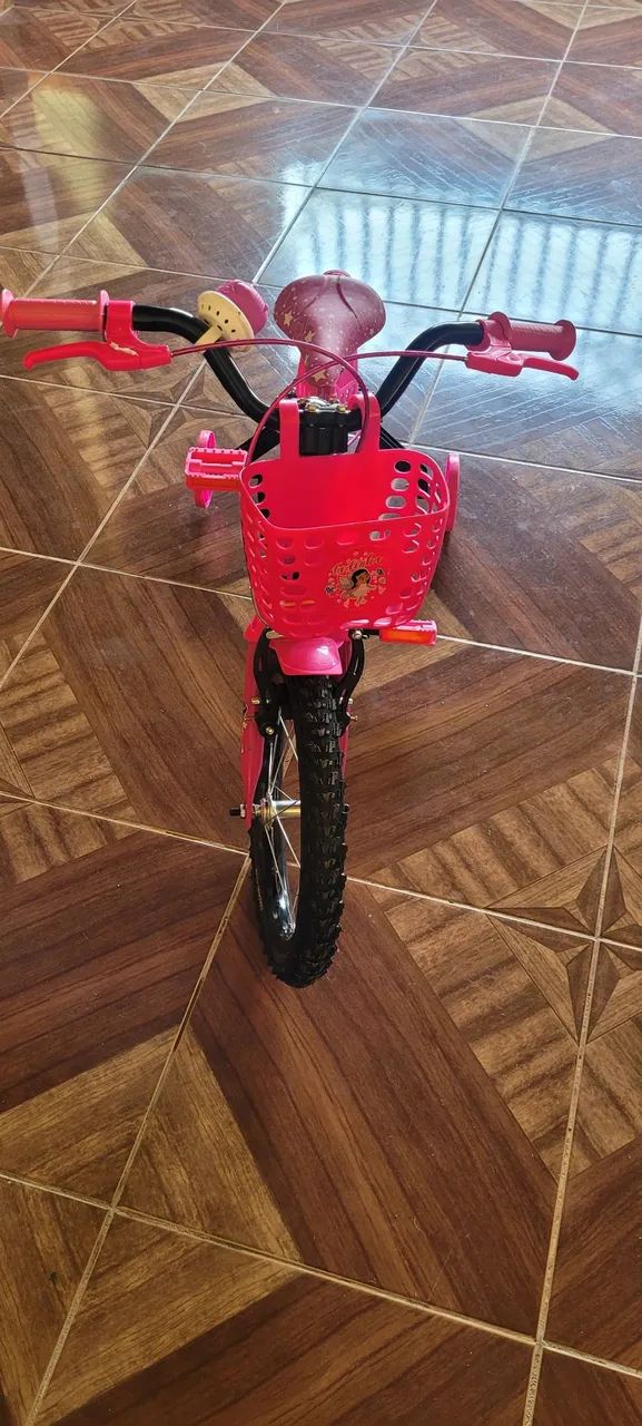 Bicicleta infantil rosa  - Foto 3