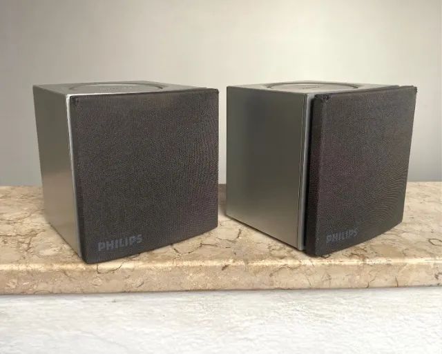 Caixa Som Philips Multimídia Caixinha Falante Surround Par - Foto 2