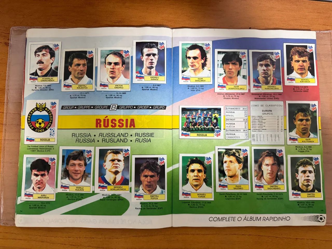 Álbum Copa 1994 COMPLETO - Foto 2