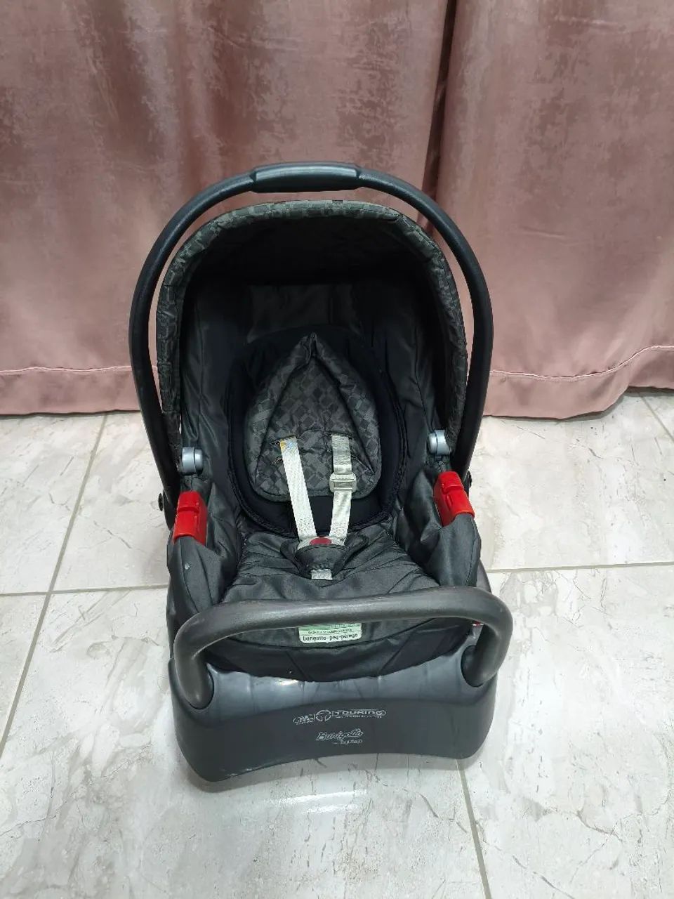 Bebê Conforto Burigotto Touring Evolution + Base para Carro. - Foto 2