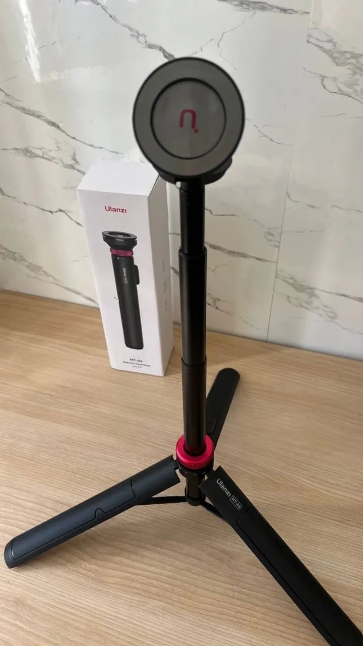 Tripé De Telefone Ulanzi Mt-84, Bastão De Selfie Magnético - Foto 4