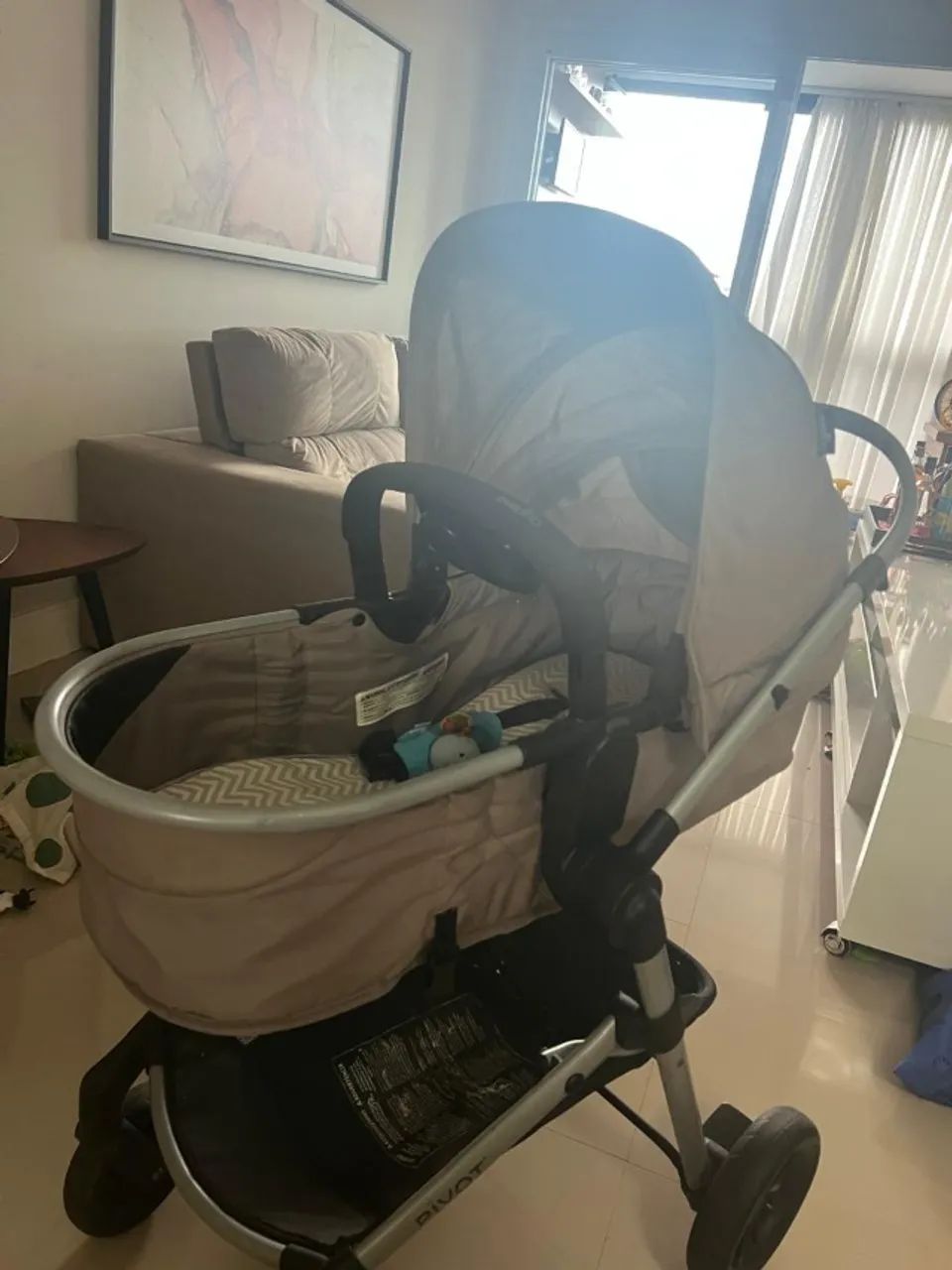Carrinho de bebê 3 em 1 - Foto 3