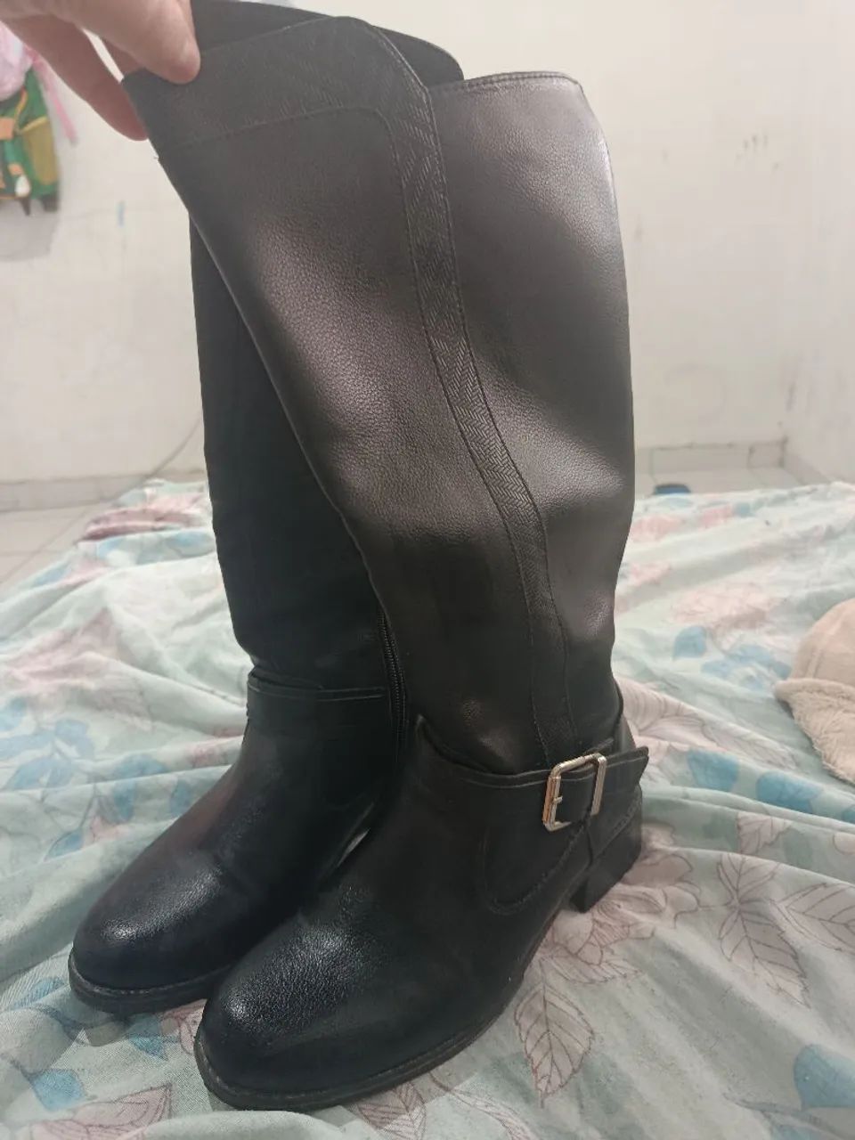 Bota cano alto mooncity