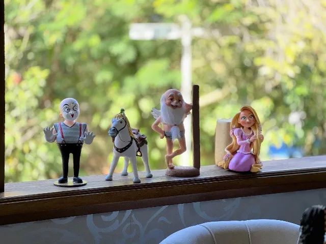 Coleção tamanho grande para festas ou decoração Rapunzel!  - Foto 6