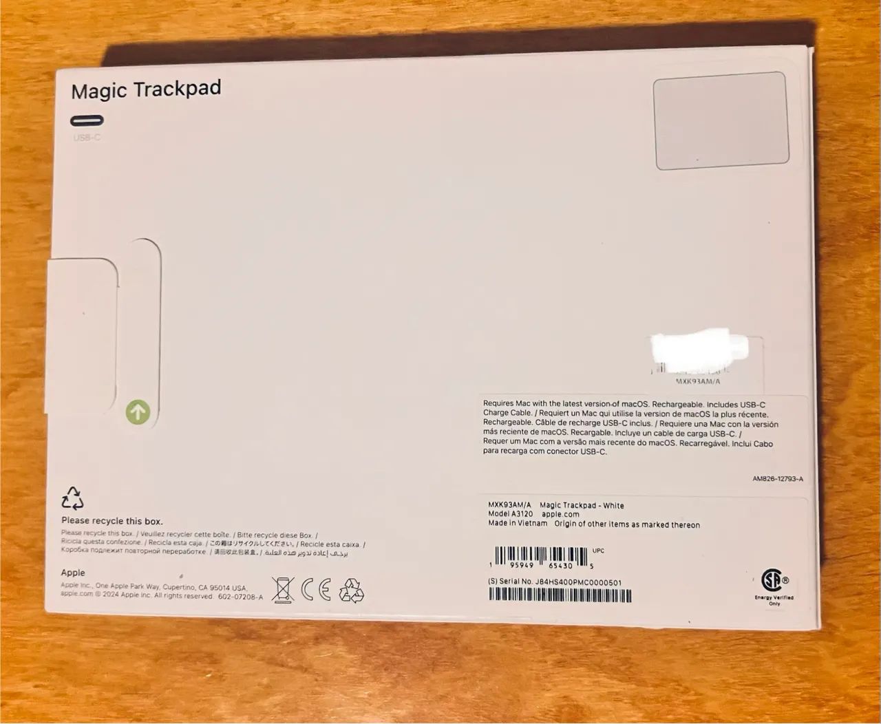 Apple Magic TrackPad USB C - Foto 2
