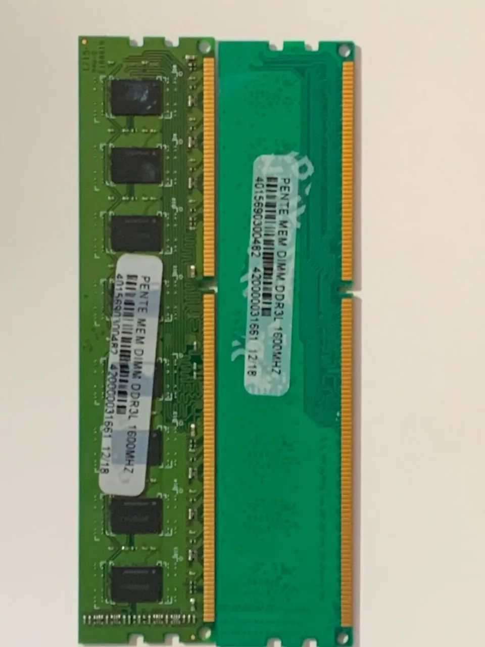 Memória Ram DDR3L 8Gb - 2x4Gb