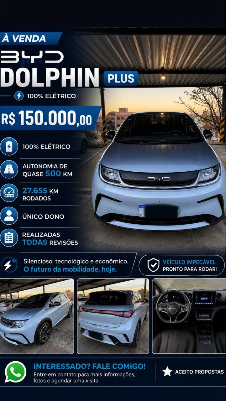 BYD Dolphin Plus (Elétrico) 2025 - Foto 3