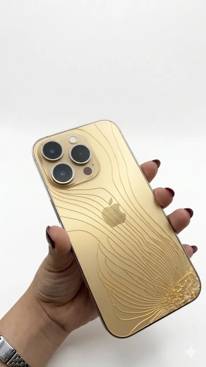 iPhone 14 Pro Apple 128GB Dourado - Celulares e Smartphones