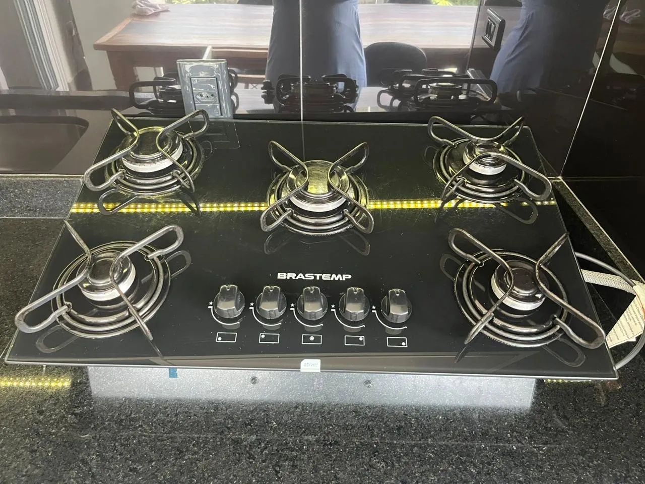 Cooktop Brastemp em perfeito estado - Foto 5