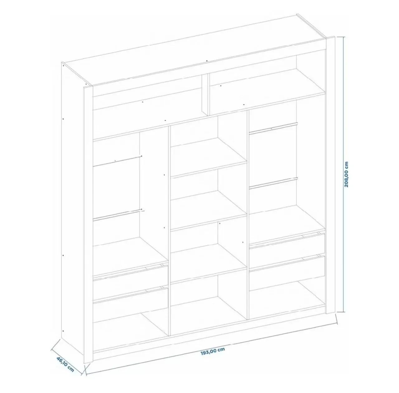 Closet com 4 gavetas - Foto 5