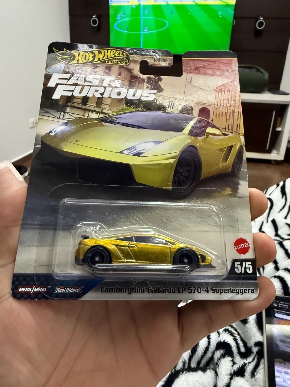 Hot Wheels Premium Fast & Furious Lamborguini Gallardo Gold 