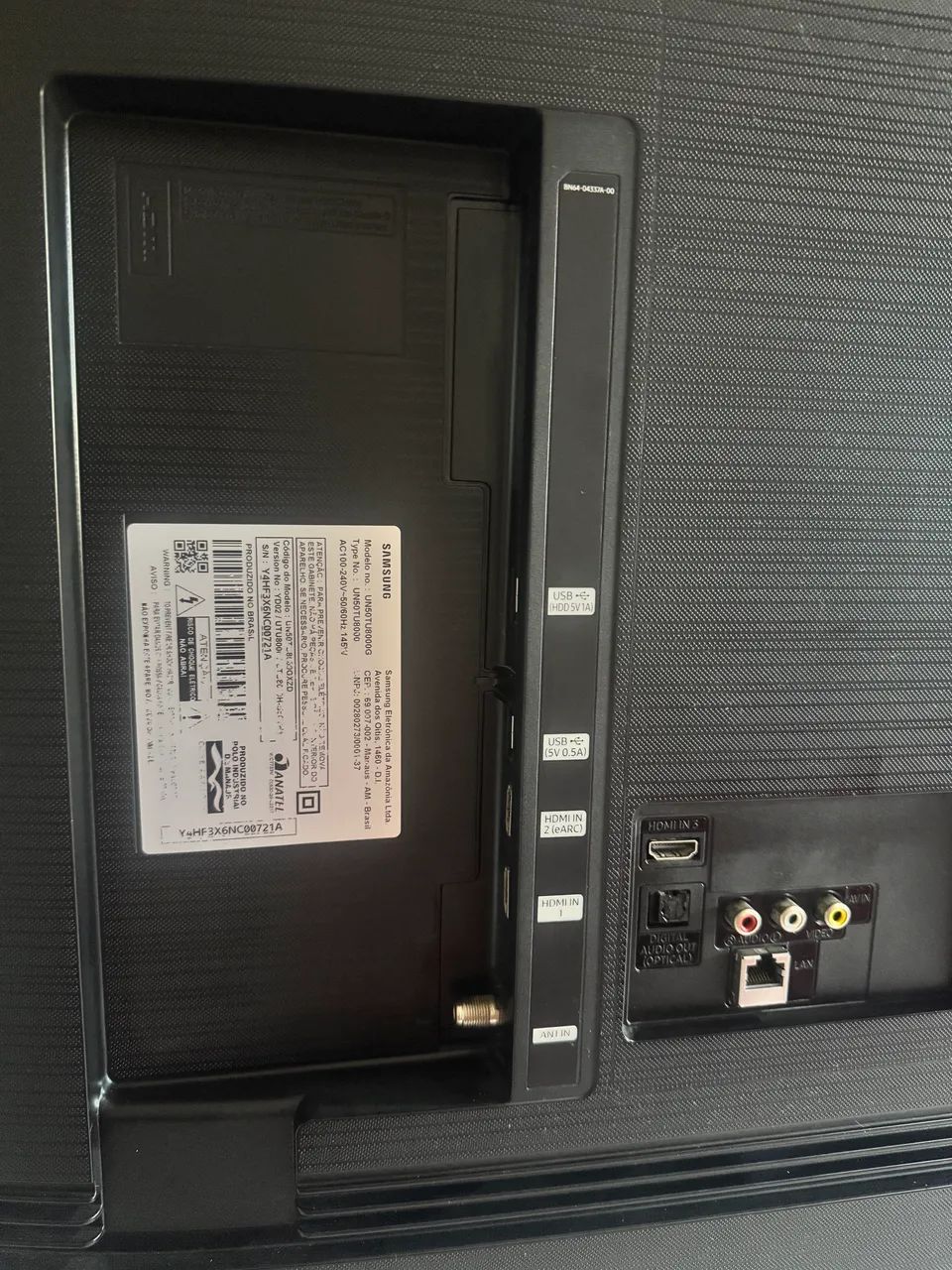 Smart tv Samsung modelo Tu 8000 50 polegadas  - Foto 3