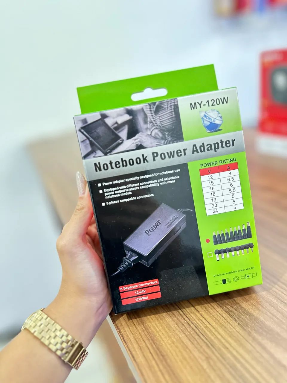 CARREGADOR UNIVERSAL NOTEBOOK MY-120W - Foto 2