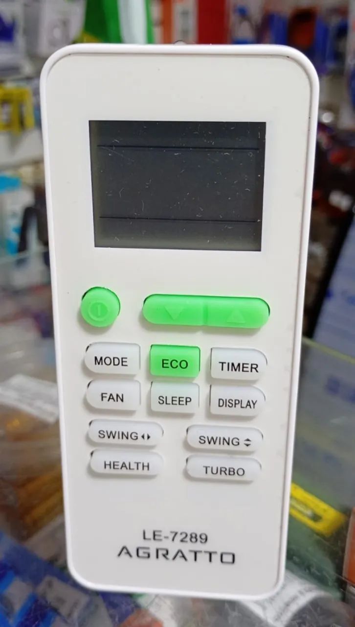 Controle Remoto para Ar Condicionado Split Compativel Com Agratto - Novo