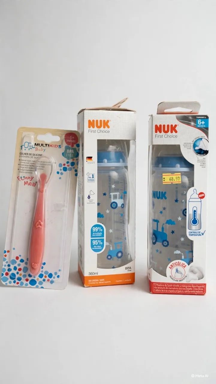 Linha NUK infantil 