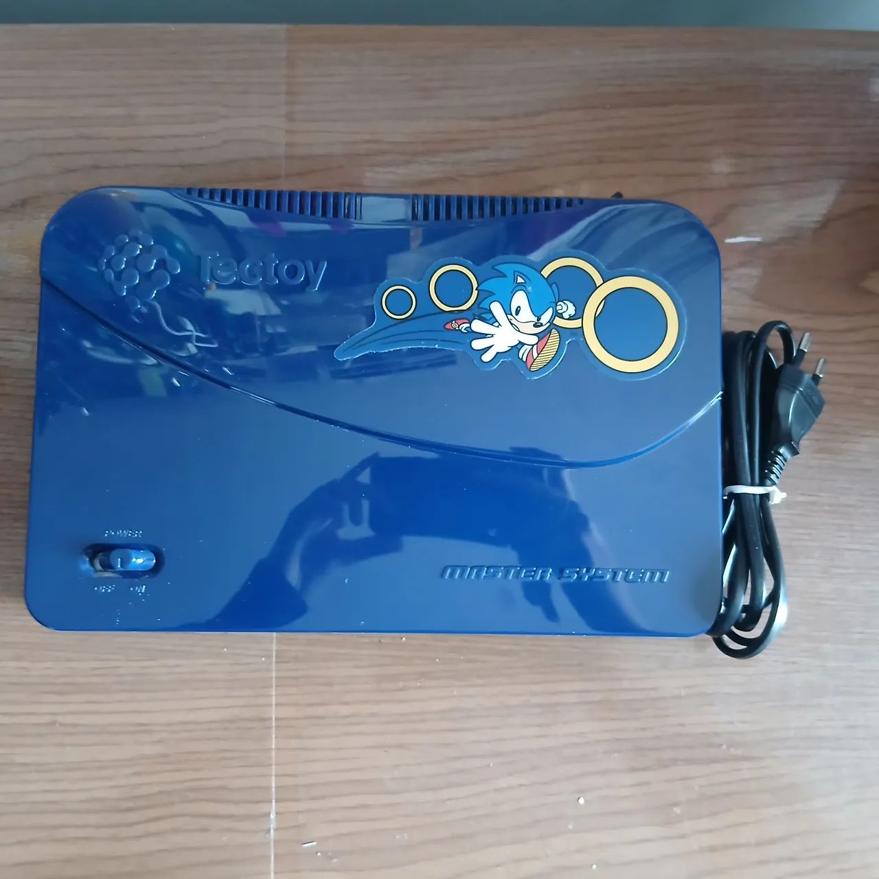 MASTER SYSTEM TEC TOY DO SONIC SOMENTE CONSOLE - Foto 3