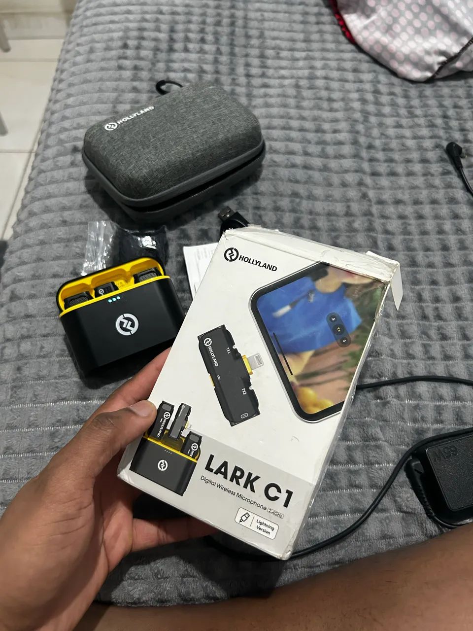 MICROFONE LARK C1 - LIGHTNING+ CASE - Foto 2