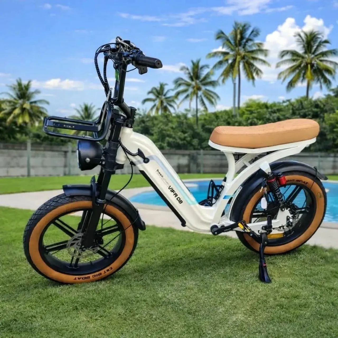 Bicicleta elétrica Ouxi Q8 48V 1000W